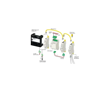 DIRIS Digiware Udc - Calitatea, monitorizarea și contorizarea alimentării - EXPLODED_VIEW_EXT