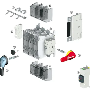 FUSERBLOC uR - Protecția alimentării, transfer și distribuție de energie - EXPLODED_VIEW_EXT