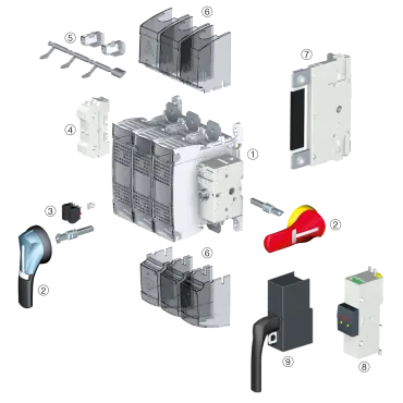 FUSERBLOC NFC/DIN - Protecția alimentării, transfer și distribuție de energie - EXPLODED_VIEW_EXT